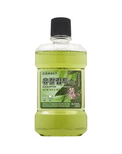 Ополаскиватель для полости рта с ксилитом и вкусом эвкалипта Eucalyptus Mouthwash Consly