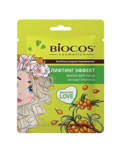 Тканевая мacка для лица Лифтинг Эффект Lifting Effect Biocos