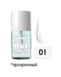 Лак для ногтей с кальцием MAXI COLOR Dia d`oro