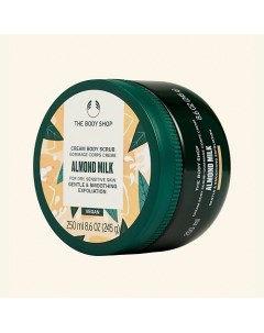 Кремовый скраб Almond Milk для сухой и чувствительной кожи тела 250.0 The body shop