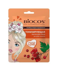 Тканевая мacка для лица Тонизирующая Toning Biocos