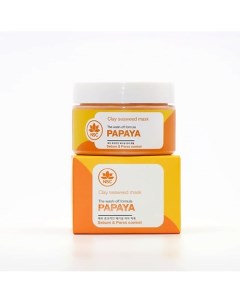 Восстанавливающая глиняная маска с Папайей 120.0 Name skin care