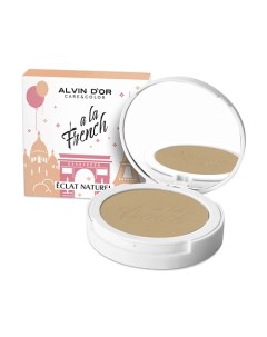 Пудра компактная фиксирующая ECLAT NATUREL A LA FRENCH Alvin d'or