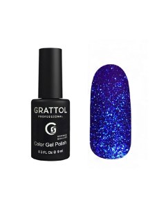 Гель лак для ногтей c блестками Opal Grattol