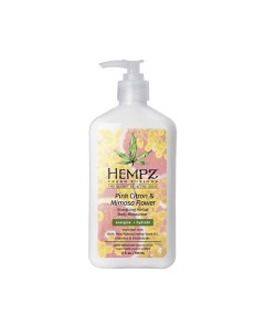 Молочко для тела Розовый Лимон /Pink Citron & Mimosa Flower Energizing Herbal Body Moisturizer 500.0 Hempz