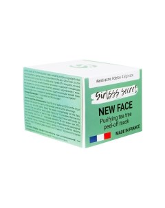 Маска очищающая с чайным деревом NEW FACE 12 0 Girlsss secret