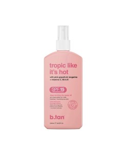 Сухое масло спрей для загара tropic like it s hot deep tanning dry spray oil 236 0 B.tan