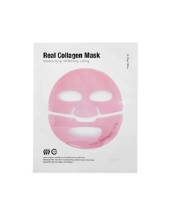 Лифтинг-маска гидрогелевая для лица с коллагеном - Real collagen mask 26.0 Meditime