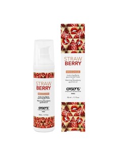 Разогревающее массажное масло Gourmet STRAWBERRY 50.0 Exsens