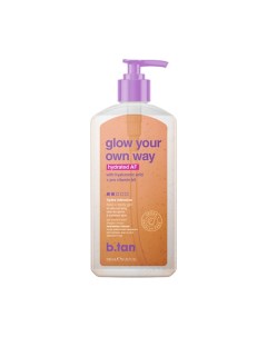 Увлажняющий гель автозагар для лица и тела glow your own way hydrated AF 236 0 B.tan