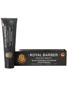 Зубная паста с углем Royal barber