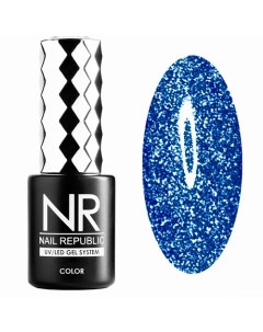 Гель лак светоотражающий NR Flash Nail republic