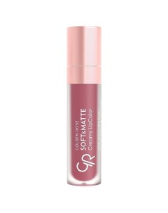 Жидкая помада SOFT&MATTE CREAMY LIPCOLOR Golden rose