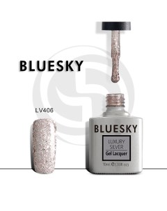 Гель лак Luxury Silver Блестящая феерия Bluesky