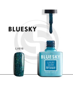 Гель лак Luxury Silver Блестящая феерия Bluesky