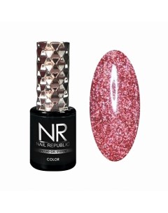 Гель лак светоотражающий NR Flash Nail republic