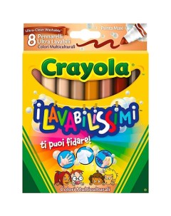 Смываемые фломастеры Lavabilissimi 8 0 Crayola