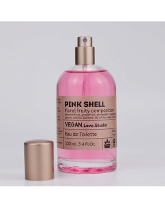 Туалетная вода женская Pink Shell маракуйя клубника ананас жасмин 100.0 Vegan.love.studio