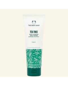 Ежедневный скраб Tea Tree Skin Clearing с маслом чайного дерева для проблемной кожи 125.0 The body shop