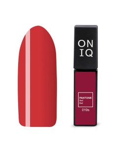 Гель лак для ногтей 019 PANTONE Red bud 6 мл Oniq