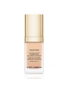 Матирующее тональное средство флюид VELVETSKIN FOUNDATION 0 Dolce&gabbana