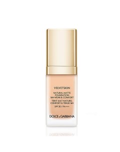 Матирующее тональное средство-флюид VELVETSKIN FOUNDATION Dolce&gabbana