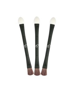 Набор двусторонних кистей для теней DOUBLE ENDED EYESHADOW BRUS 10 Golden rose