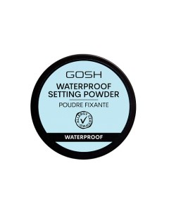 Пудра для лица рассыпчатая водостойкая прозрачная Waterproof Setting Powder Gosh