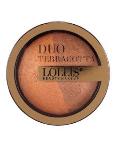 Румяна для лица Duo Terracotta Lollis