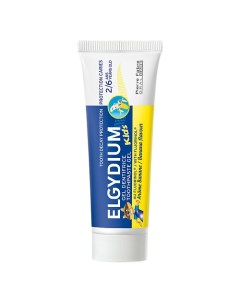 Зубная паста-гель для детей от 2 до 6 лет Elgydium Tooth Decay Protection Kids Banana Flavour Parodium