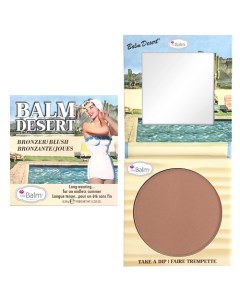 Бронзирующая пудра румяна Balm Desert Thebalm