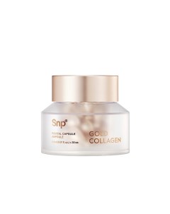 Сыворотка в капсулах для лица с золотом и коллагеном Gold Collagen Snp