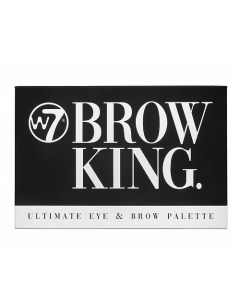 Палетка теней для век и бровей King Brow W7