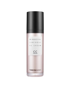 CC-крем для лица придающий коже сияние 3-в-1 SPF30 PA++ Be Beautiful Luminous CC Cream Thank you farmer