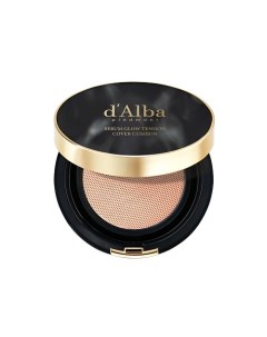 Тональный кушон для лица Serum Glow Tension Cover Cushion D`alba