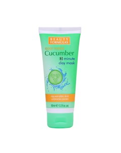 Маска огуречная с глиной на 3 минуты Cucumber 3 Minute Clay Mask Beauty formulas