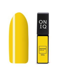 Гель лак для ногтей 005 PANTONE Buttercup 6 мл Oniq