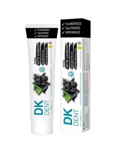 Зубная паста с активированным углем Activated Carbon Dk dent