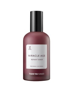 Тонер для лица антивозрастной восстанавливающий Miracle Age Repair Toner Thank you farmer