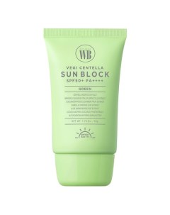 Средство для лица солнцезащитное с экстрактом центеллы азиатской SPF50+ PA++++ Vegi Centella Sun Blo Wonder bath