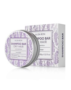 Твердый шампунь для волос SHAMPOO BAR «Лаванда» 60.0 Alisa bon