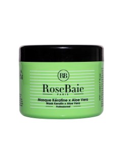 Маска для волос кератиновая с экстрактом алоэ вера Masque Keratine X Aloe Vera Rb rosebaie paris