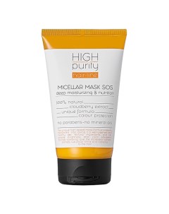 Мицеллярная SOS маска для волос Глубокое увлажнение и питание Hair Line Micellar Mask SOS High purity