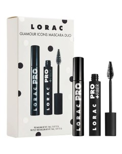 Набор Тушь для ресниц PRO Mascara и Тушь для ресниц PRO Plus Fiber Mascara Lorac