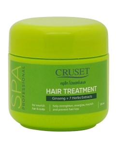 Маска для волос женьшень и 7 трав Hair Spa Treatment with Ginseng & 7-Herbs Extracts 500.0 Cruset