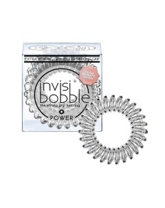 Резинка-браслет для волос POWER Crystal Clear Invisibobble