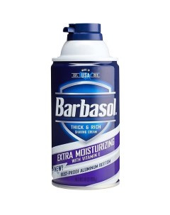 Крем-пена для бритья увлажняющая Extra Moisturizing Shaving Cream 283.0 Barbasol