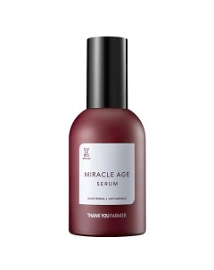 Сыворотка для лица антивозрастная восстанавливающая Miracle Age Serum Thank you farmer