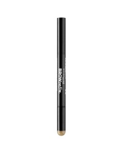 Карандаш для бровей "Brow Satin", карандаш + заполняющая пудра Maybelline new york