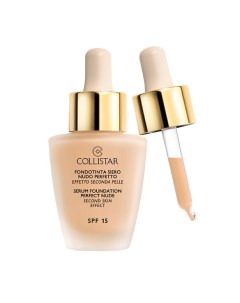 Тональная основа сыворотка идеальный нюд SPF 15 Perfect Nude Serum Foundation Collistar